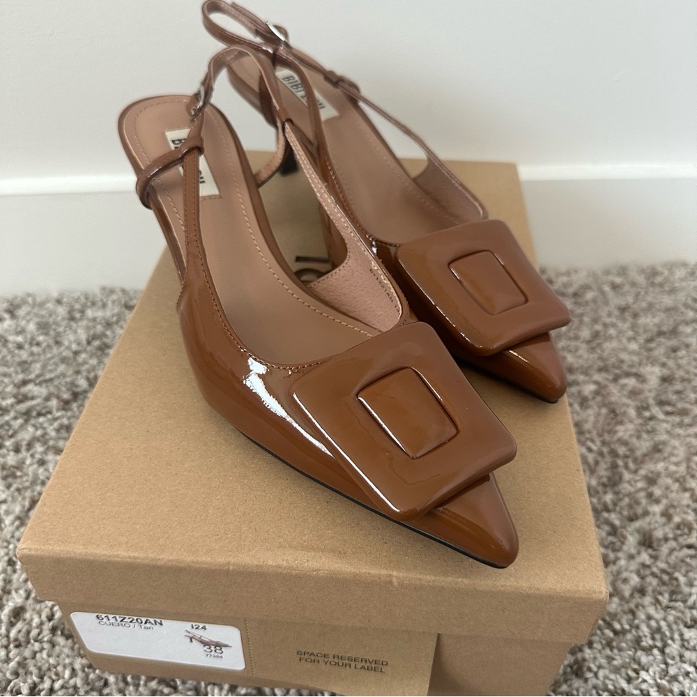 Bibi Lou Robin Kitten Heel - Tan 38 (7.5) - Picture 3 of 5